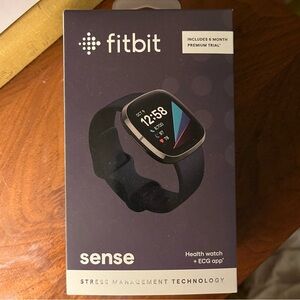 NEW IN PACKAGE Fitbit Sense Advanced Health Smartwatch in Graphite/Carbon